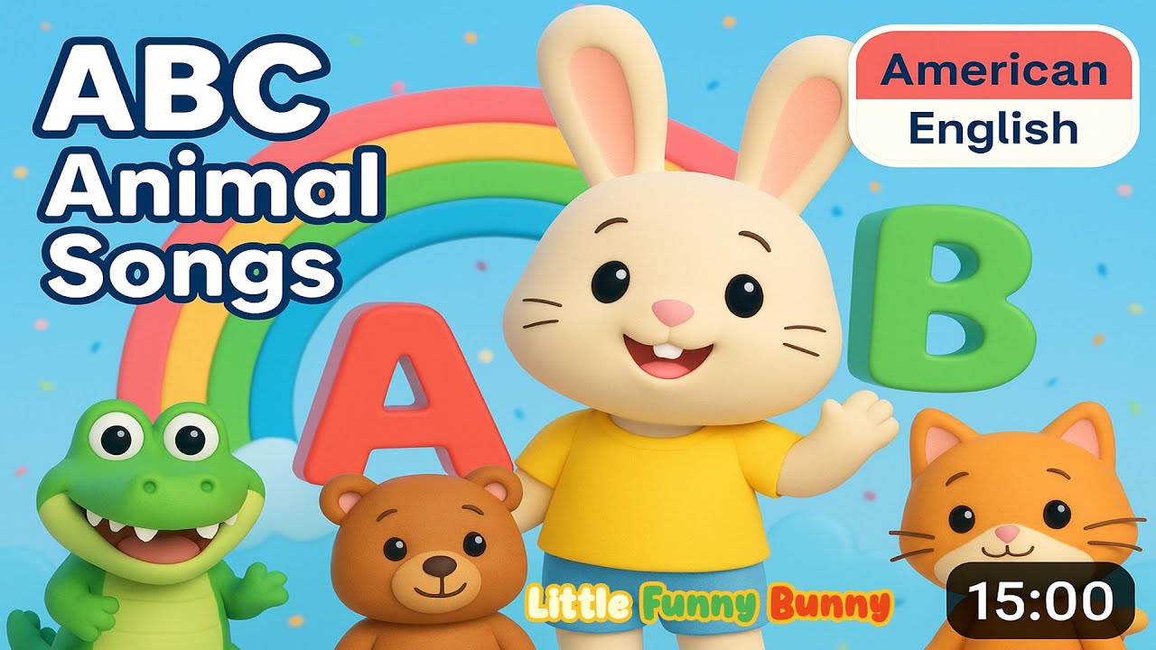 ABC Animal Song! 🐘 Learn the Alphabet with Animals for Kids & Toddlers ...