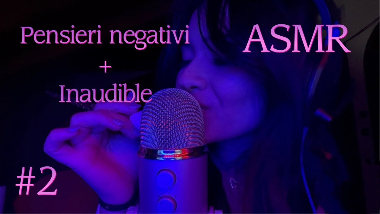 🌸ASMR🌸Raccolgo tutti i tuoi pensieri negativi+inaudible🌸