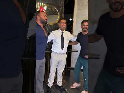 استقبال مشرف للسوبر ستار محمود الليثي ورجل الأعمال شندي يحي بحفل كافيه  امس