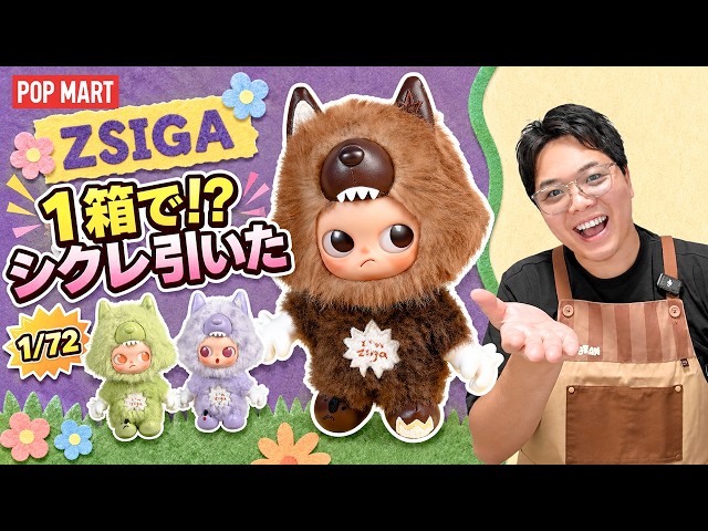I opened just one box of the new POP MART ZSIGA on its release day