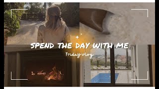 Cosy day in the life | cooking, revolve haul,chilling | Spend friday with me
