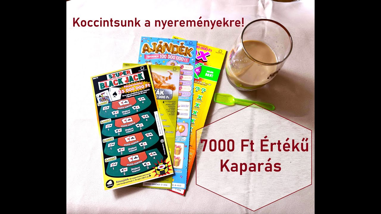 50X (ötveniksz), Ajándék, Nyávogós Sorsjegy és Fekete Jakab by KaparóDuó