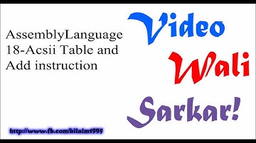 Assembly Language Tutorial Urdu Hindi No 18- INC DEC Instruction