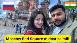 Finally Moscow explore karna gye/ Prashant ko robot se coffee pilaya 🤣