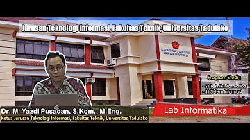 Profil Singkat Jurusan Teknologi Informasi FATEK UNTAD