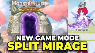 NEW GAME MODE TO FARM GEMS! Sword x Statff Split Mirage explained