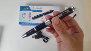 Full HD Spy Pen - 12MP - 1080P - 32GB - by NEXGADGET