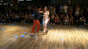 Renata Pencanha and Jorge Peres - zouk improvisation, 3rd International Prague zouk kongres