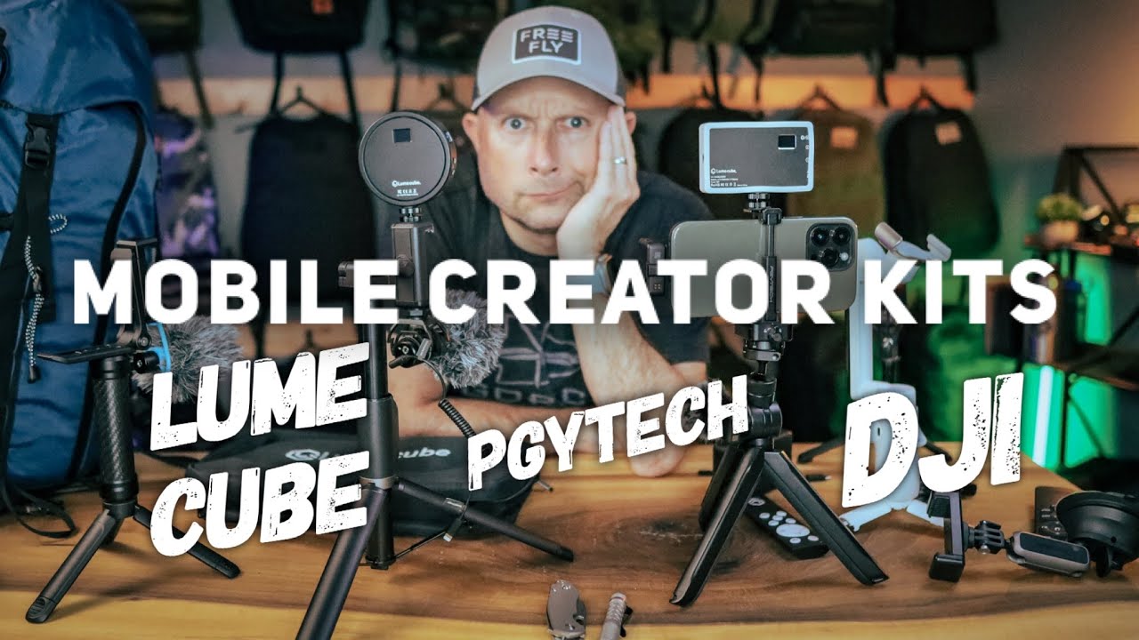 Mobile Creator Kits: Lume Cube / PGYTECH / DJI Mic