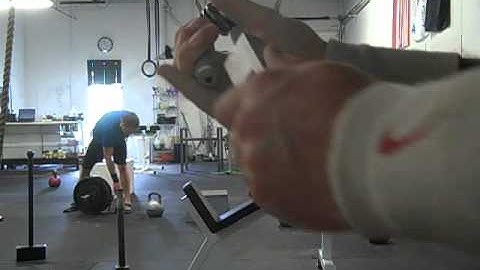 COC trainer with 20mm block set right hand for David Hornes list, 73 reps