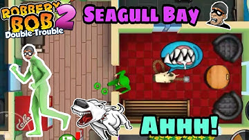 Robbery Bob 2 Hack Chapter 3 Seagull Bay With Green Screen Bob Part 11