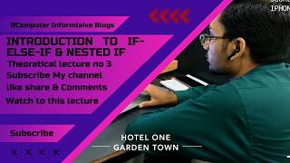 Celebrity Introduction to if-else-if & Nested if | Theoratical lecture 3 |  #if #nestedif  #ifelse Net Worth