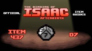 Official TBOI Item Guides No. 437: D7
Everything you need to know about the D7 from The Binding of Isaac series. Visit https://tboi.com for more Isaac item info! Nicalis official website: https://nicalis.com Official TBOI Item Guides No. 437: D7