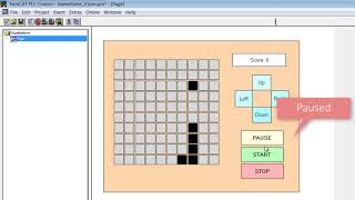 Snake Game on Beckhoff Twincat 2 (ST Language) screenshot 3