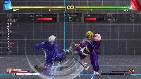 Street Fighter V - Cody VT2 Frame Traps & Set Ups