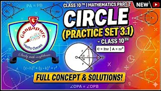 Class 10 | Circle | Practice Set- 3.1 | Maharashtra State Board.