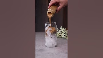 Your Perfect Summer Drink: Frappe Coffee with Milk ☕🥛#coffee #shake #coldcoffee