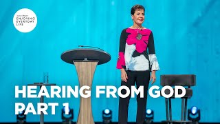 Hearing from God - Part 1 | Joyce Meyer | Enjoying Everyday Life Teaching Moments