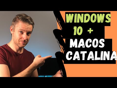 How to INSTALL WINDOWS 10 onto a MAC running macOS Catalina 10.15