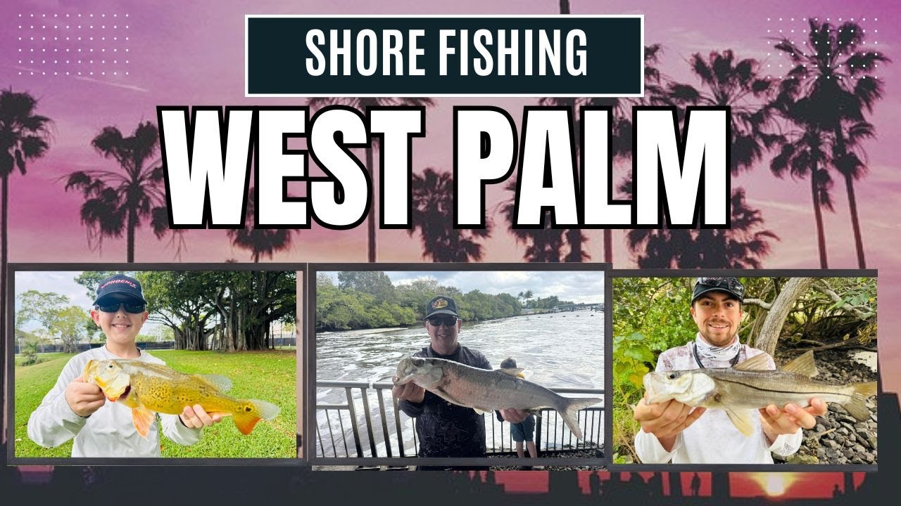 Shore Fishing West Palm Beach Florida