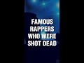 Famous rappers who were shot dead | Sidhu Moose Wala | Tupac Shakur | WION Shorts