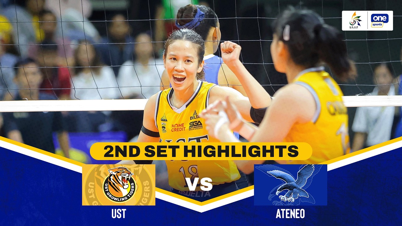 UST vs ATENEO | SET 2 HIGHLIGHTS | UAAP SEASON 88 WOMEN’S VOLLEYBALL | FEB 25, 2026