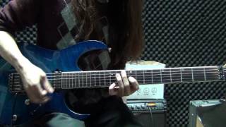 五月天 Mayday - 溫柔【還你自由版】DNA LIVE 中段solo guitar cover by Eric Lo