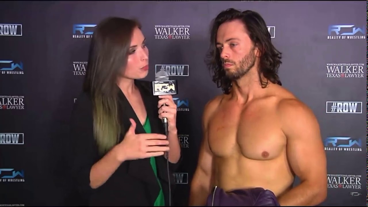 Will Allday promo before ladder match