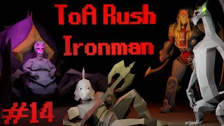 This New BIS Axe makes Raiding Easy | ToA Rush Ironman #14
