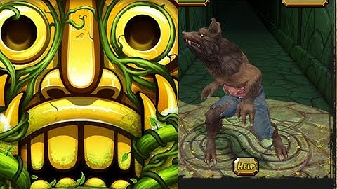 Temple Run 2 Fall Jungle Exploration Challenge With WOLFMAN