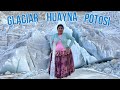 en los glaciares de HUAYNA POTOSI Bolivia | CHOLITA ISABEL