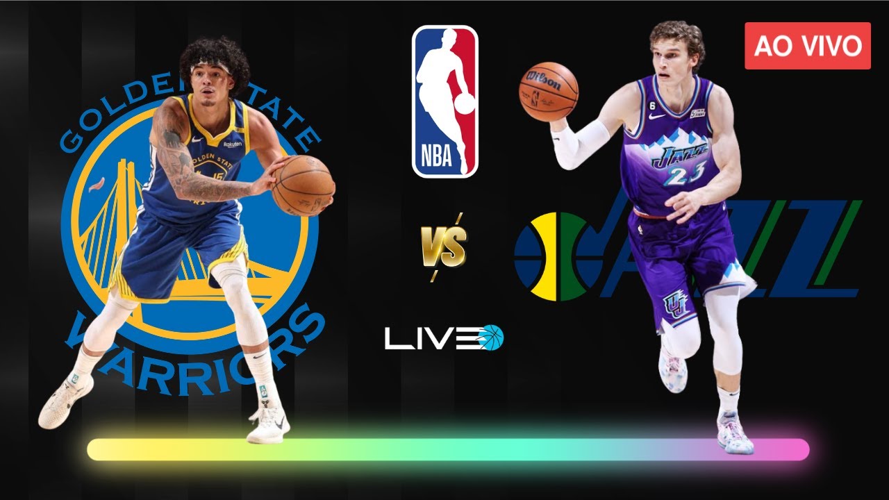 GOLDEN STATE WARRIORS x UTAH JAZZ - NBA AO VIVO l Gui Santos vs Lauri Markkanen