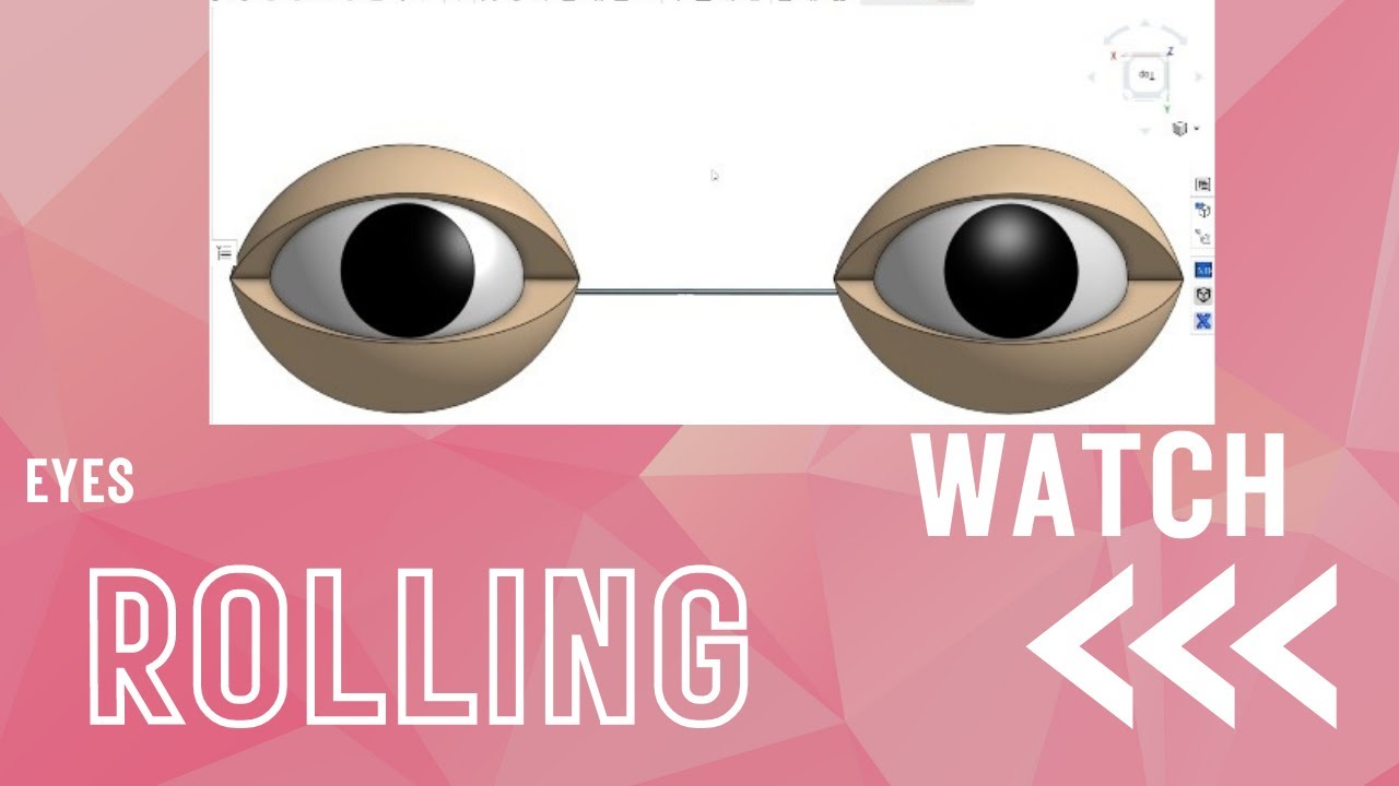 SPYING EYES 👀 | DESIGN WITH ONSHAPE || Mechanism|| Onshape #onshape # ...