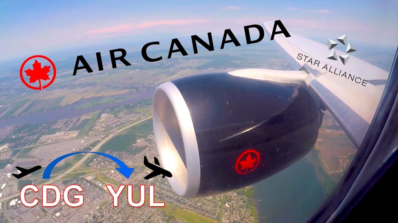 ✈︎ FULL FLIGHT ✈︎ Air Canada ✈︎ Star Alliance | Paris to Montreal