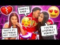 FLIRTING WITH EISHA IN FRONT OF MY GIRL TO SEE HER REACTION!❤️👀
