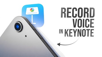 How to Record Voice on Keynote iPad (tutorial)