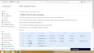 How to Bulk Update Users using a CSV file in a Network Net Worth