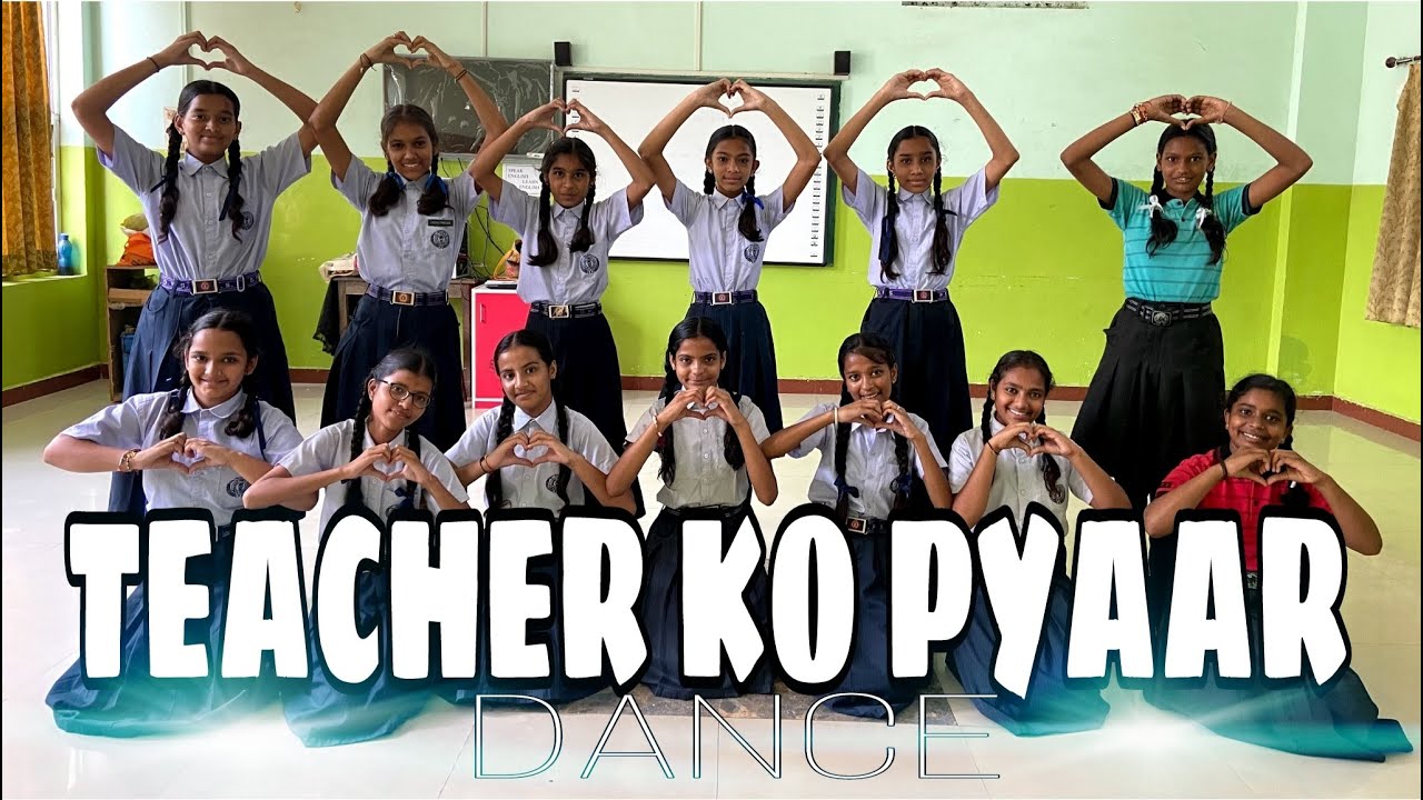 Teachers day special Danceteachers day songEasy stepankita bishtnanhe se kadam laker jab aae