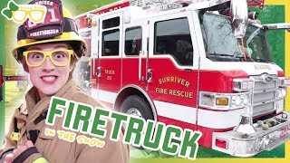 Firetrucks for Kids | Brecky Breck Learning at the Fire Station