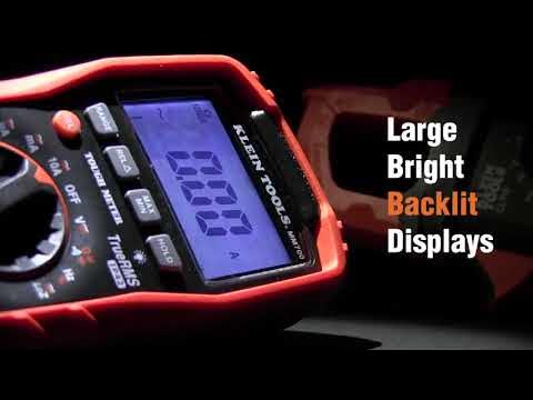 Klein Tools MM400 Multimeter, Digital Auto Ranging, AC/DC Voltage - YouTube