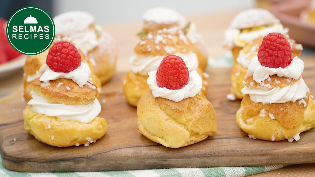 WINDBEUTEL | Brandteig | Profiteroles | Chouquette ☕😋 - YouTube