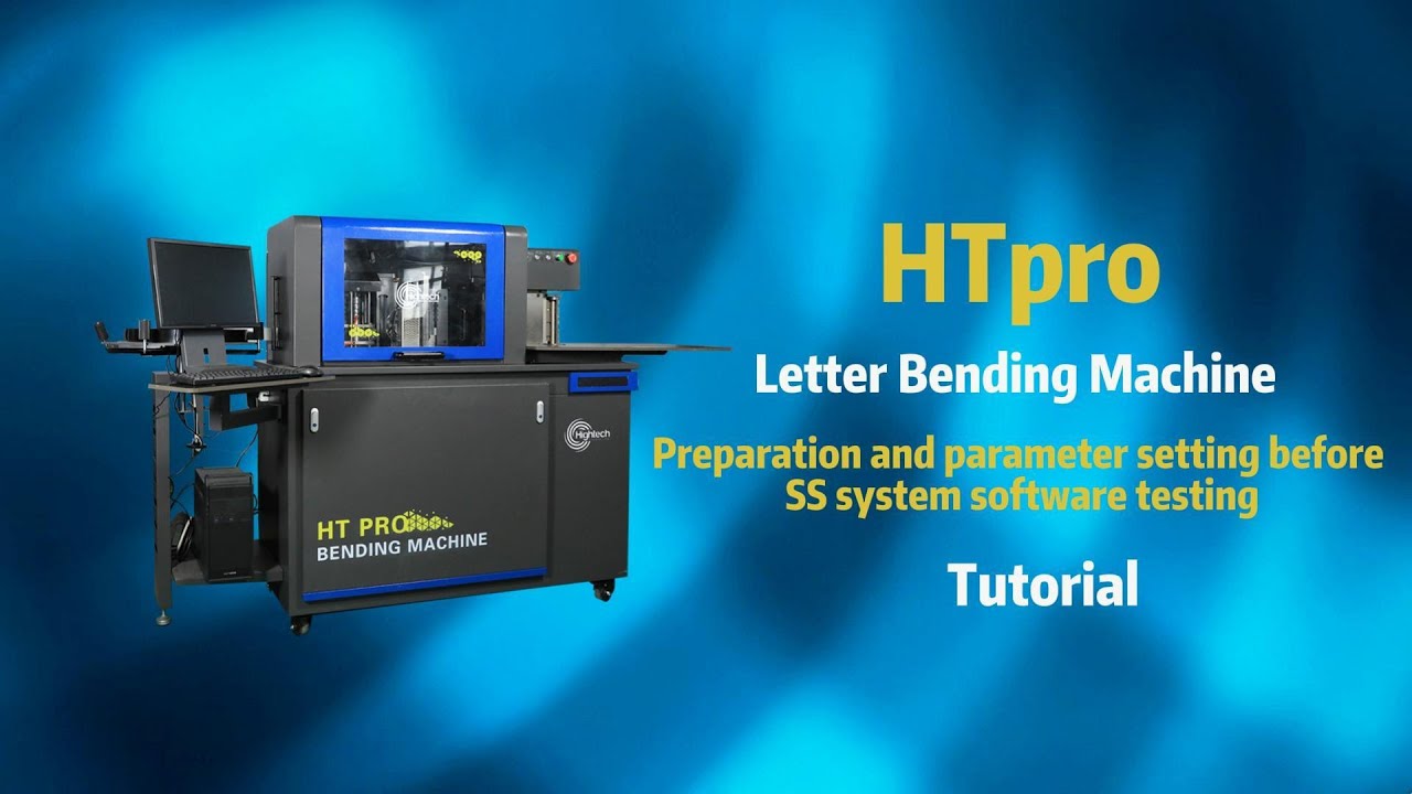 How to prepare and set parameters in SS software of the HTpro Letter ...