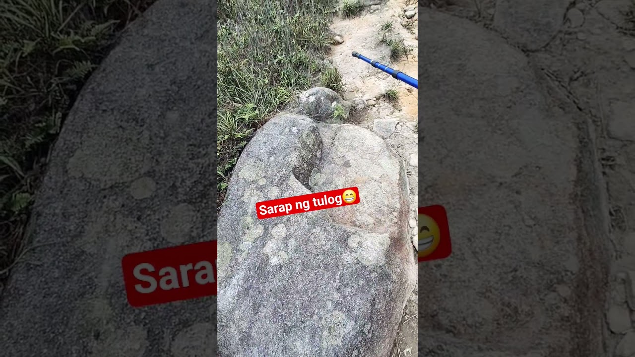 The sleeping strange rock formation 