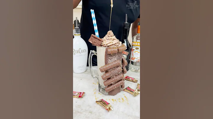 Twix Chocolate Gladiator #cocktail #chocolate #twix #icecream