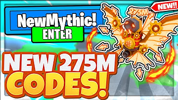 4 NEW SECRET MYTHIC PET *275M UPDATE* CODES In CLICKER SIMULATOR! Roblox Clicker Simulator Codes!