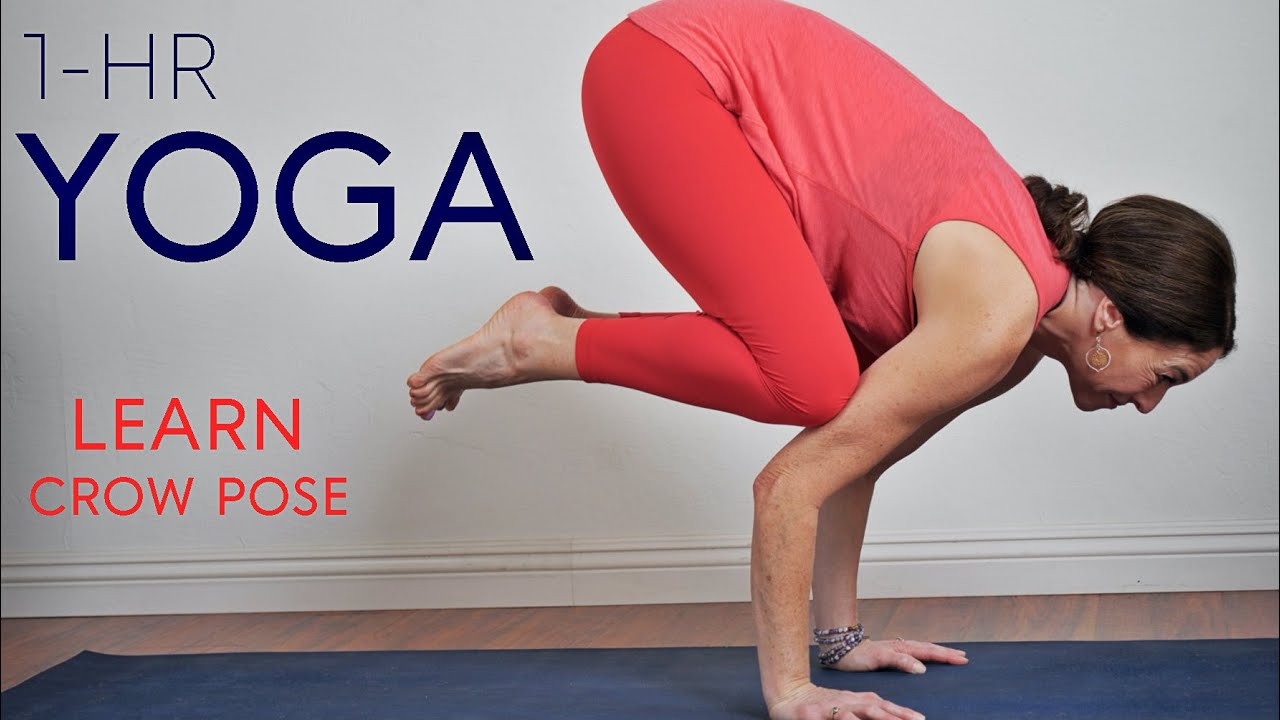 Learning Crow Yoga With Lesley - Learn Crow Pose (1-HR Class) - YouTube