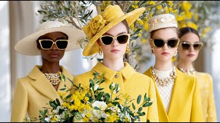 Download Lagu Dior Lente/Zomer 2026 | Botergeel \u0026 Parelmoer – Parijse couture \u0026 moderne vrouwelijkheid MP3