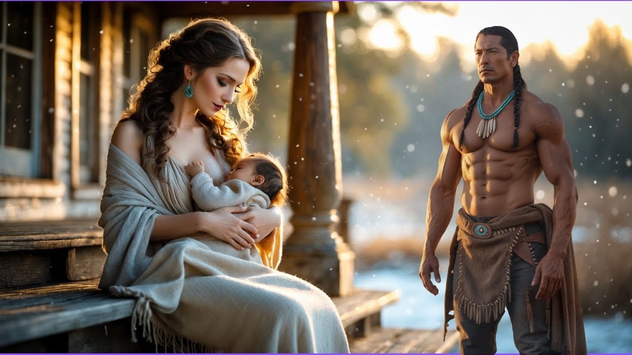 Ein Apachenkrieger kam bettelnd nach Milch sie stillte das Baby und wurde zur Mutter,die er brauchte