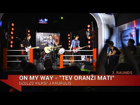 On My Way - Tev oranži mati (Cover) @ TV24 "Troksnis ringā"