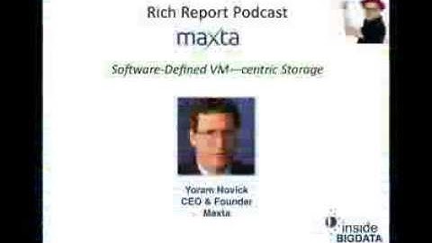Maxta Software-defined, VM-centric Storage Solutions